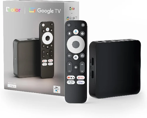 Dcolor GD2 Google Certified TV Streaming Box 4K Android 12 2+32GB 2.4G/5G WIFI Google Smart TV Box
