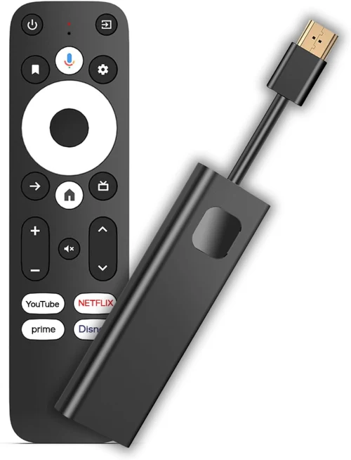Dcolor GD1 Android TV Stick 16GB Certified Android 11 Smart TV Stick Dongle 4K HD Amlogic S905Y4 16GB 2GB DUAL BAND 2.4G/5G