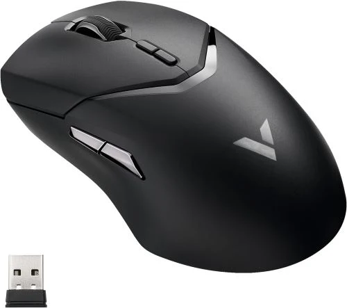 Rapoo VT9Pro Souris de jeu sans fil – Souris de jeu à capteur PAW 3398, 26 000 DPI, performance de qualité e-sport, temps de réponse de 1 ms, légère 68 g, 10 boutons programmables, longue durée de vie