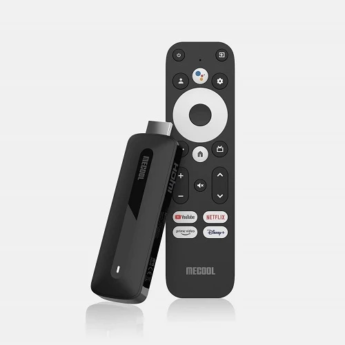 MECOOL KD3 Android 11 4K Streaming Stick avec télécommande vocale Netflix 4K AV1 Support 2 Go RAM 8 Go ROM