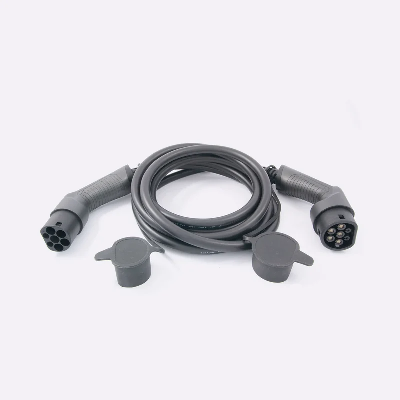 Câble de recharge Type 2 / Type 2 fabriqué en France - 2,3 à 7,4kW