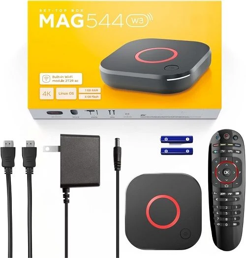 MAG 544w3 4K WIFI SET TOP BOX