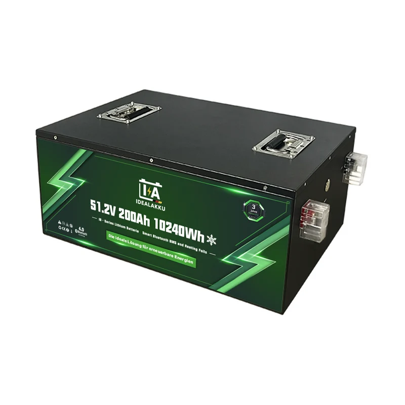 Batterie Lithium LiFePO4 48V 200Ah IB-48-200H – Remplacement plomb AGM GEL – BMS Bluetooth intégré