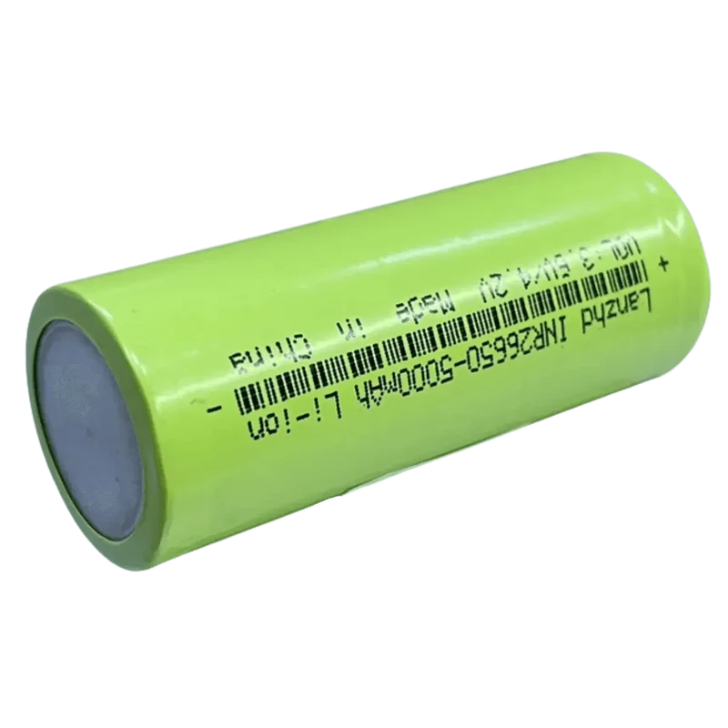 Accu 26650 Li-Ion 3.6V 5000mAh Button Top protégé 69mm