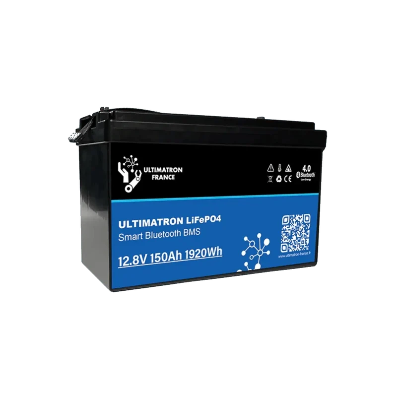 Batterie connectée Lithium LiFePO4 12V 150Ah, série UBL PRO