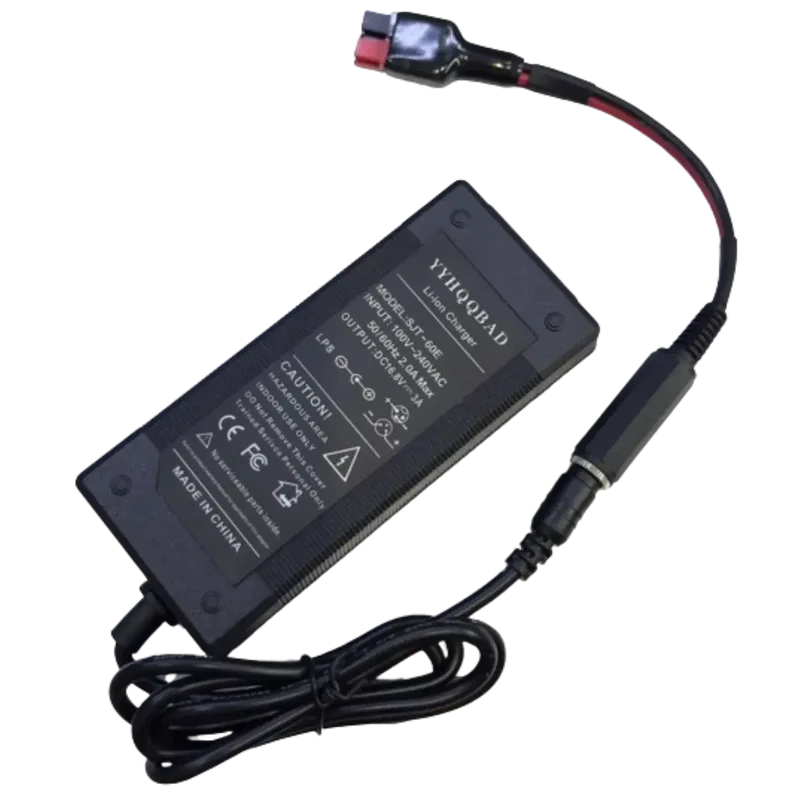 Chargeur 16.8V 3A pour chariot de golf Hurricana – Chargeur batterie lithium 14.8V Trolley