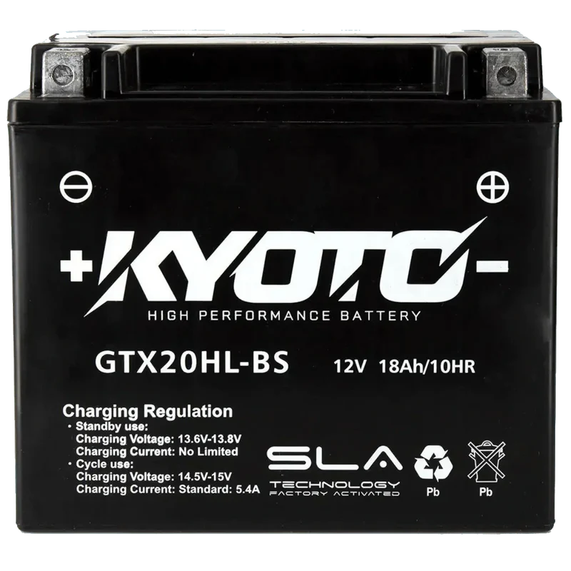 Batterie GTX20HL-BS KYOTO 12V 18Ah AGM 310A