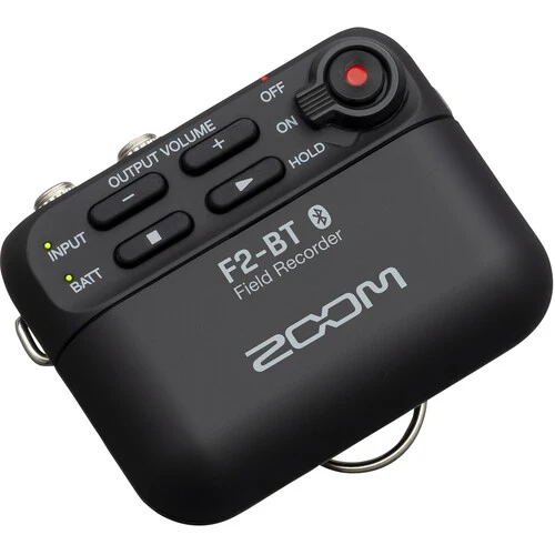 Enregistreur de Terrain F2-BT avec Bluetooth avec Microphone Lavalier