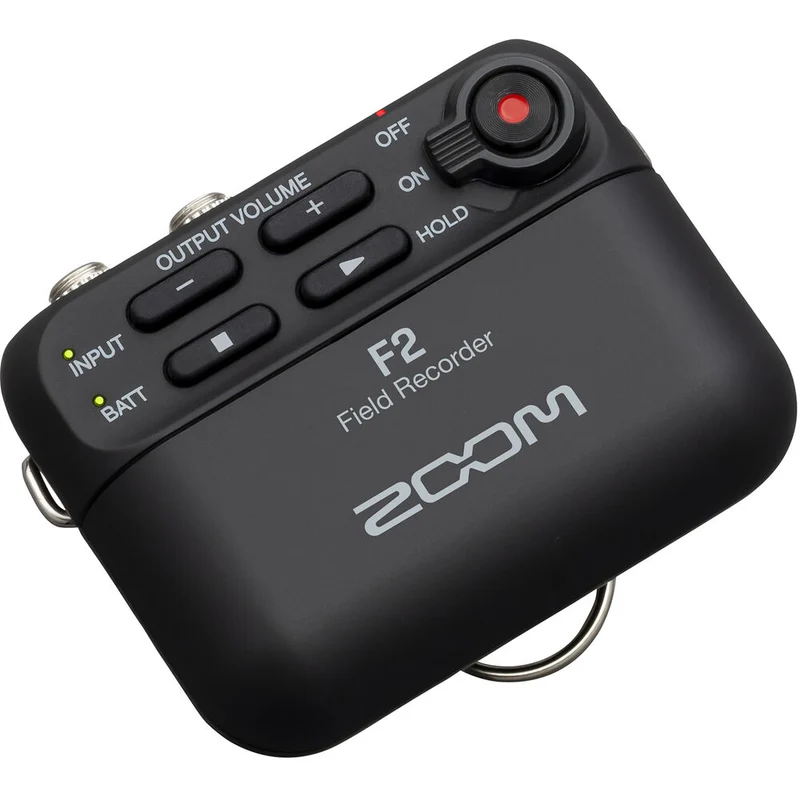Enregistreur de Terrain F2 avec Microphone Lavalier