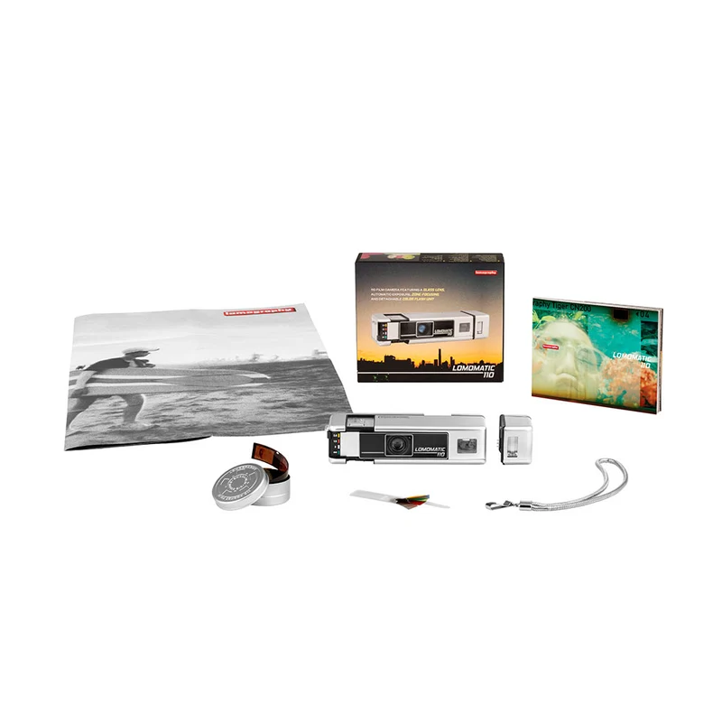Appareil Lomomatic avec flash 110 (Métal)