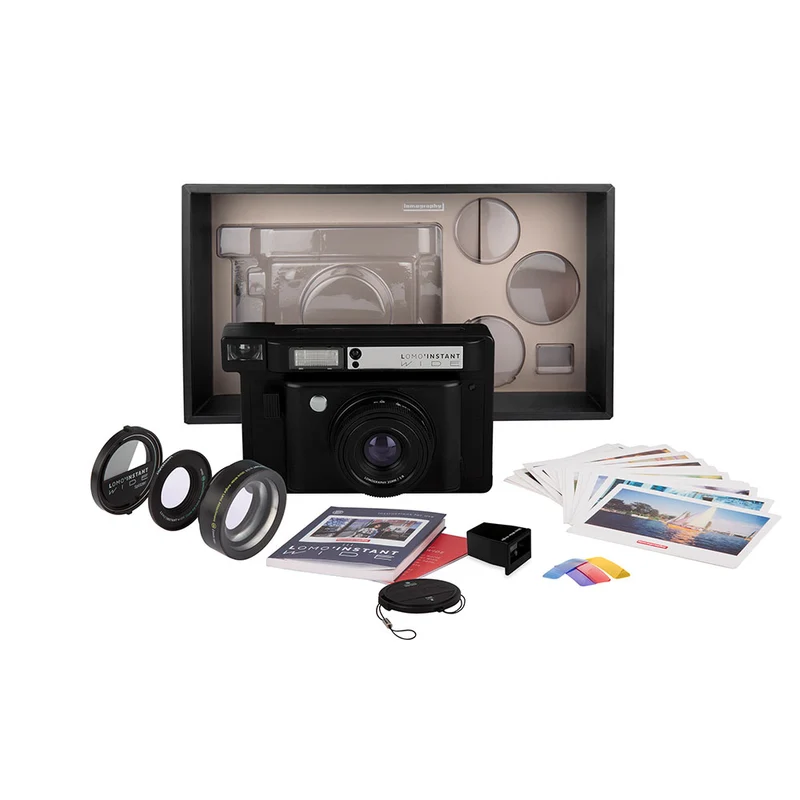 Appareil Lomo’Instant Wide avec Objectifs (Noir)