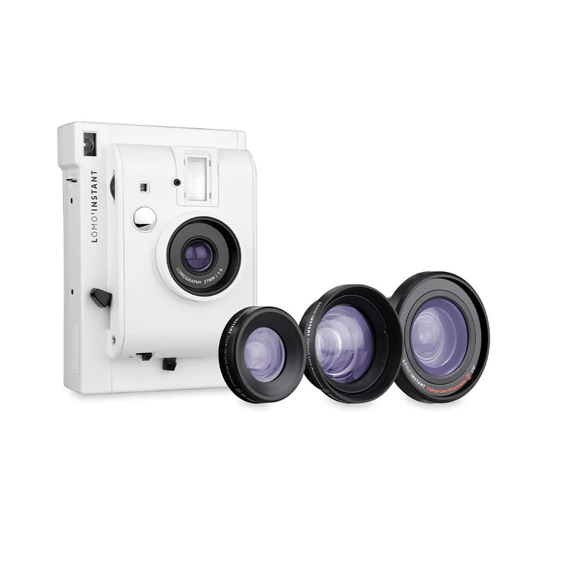 Appareil Lomo’Instant Mini avec Objectifs (Blanc)