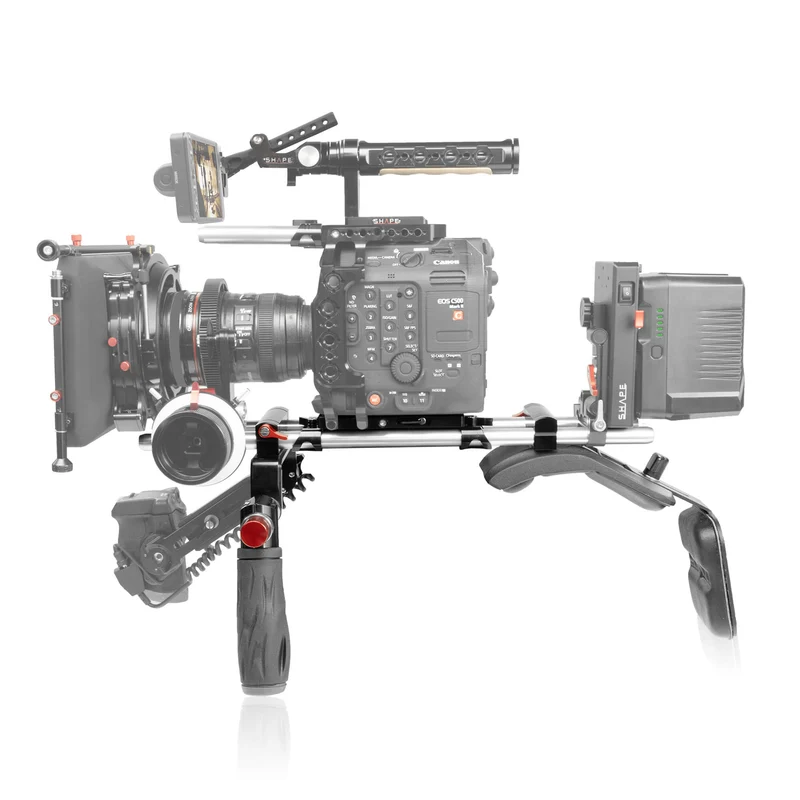 Support d'Épaule pour Canon C500 Mark II, C300 Mark III