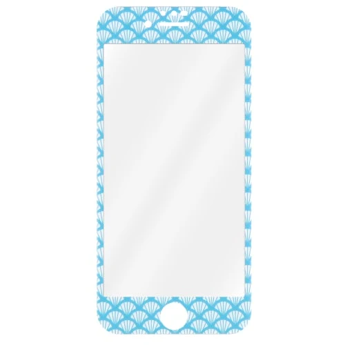 PROTEC VERRE IPHONE 8/7/6-BLEU
