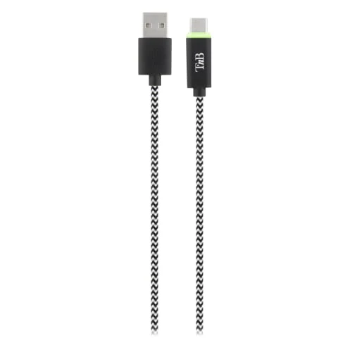 Câble USB-C avec indicateur de charge