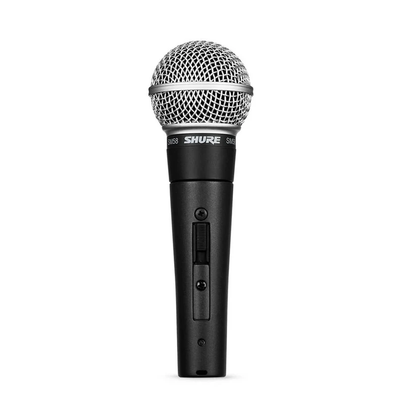 Microphone dynamique pour la voix avec ON/OFF SM58