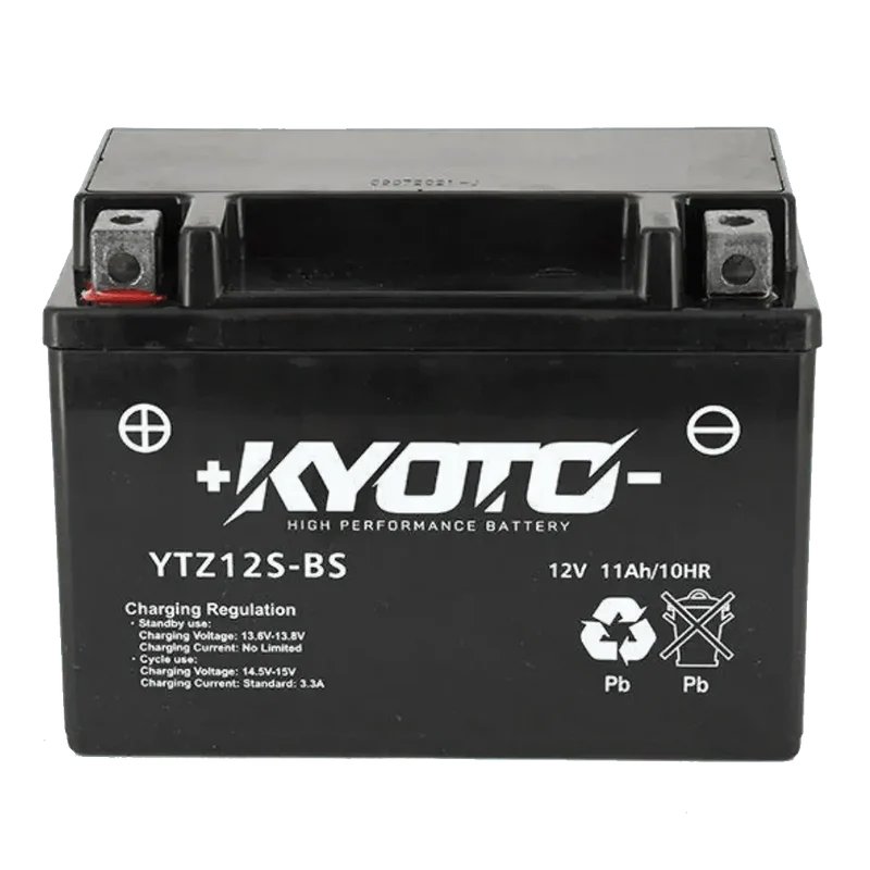Batterie moto KYOTO GTZ12S-BS 12V 11Ah AGM 210A