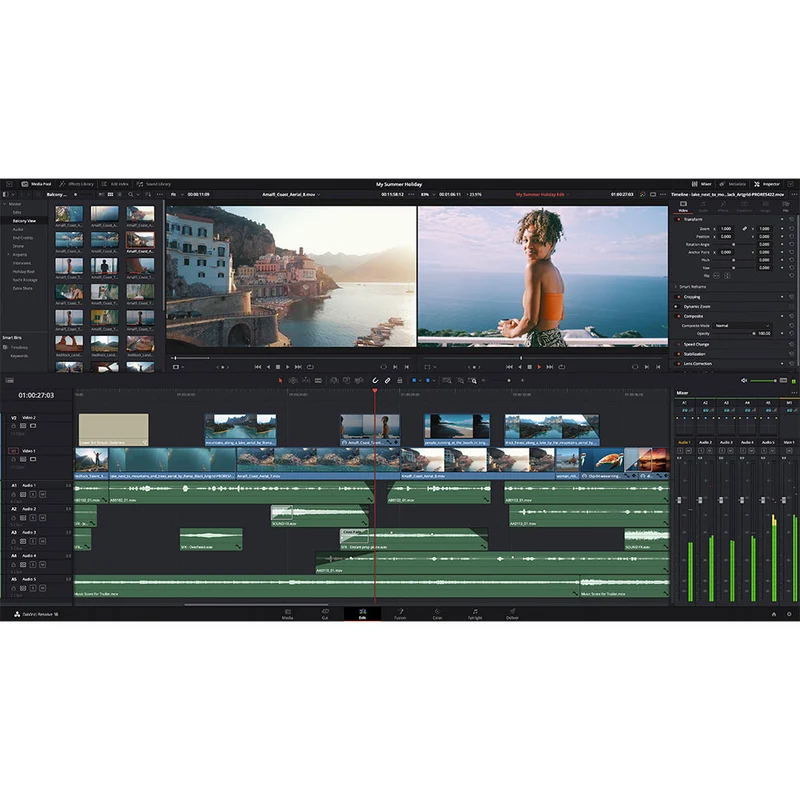 Logiciel DaVinci Resolve Studio