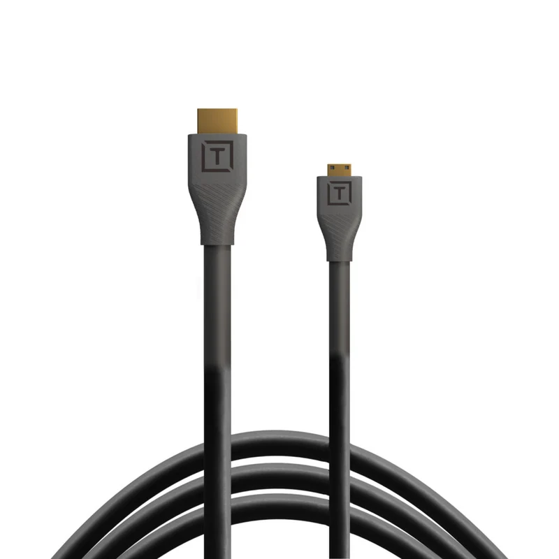 Câble TetherPro HDMI Micro à HDMI 2.0 (3pi/1m, Noir)