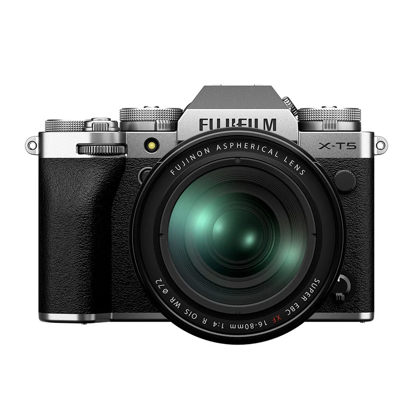 X-T5 avec XF 16-80mm f/4 R OIS WR (Argent)