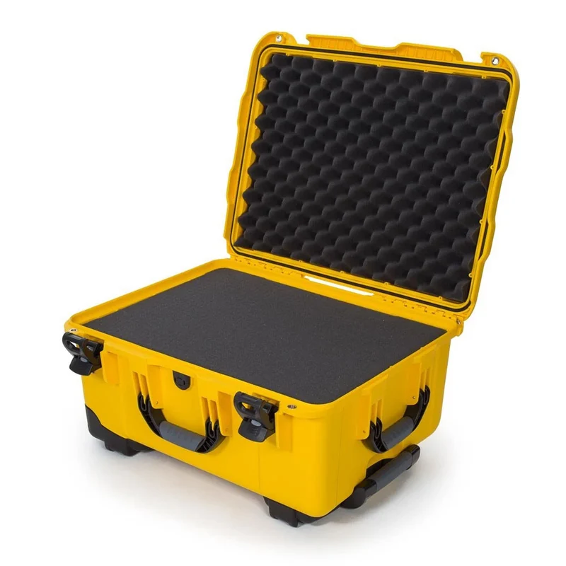 Valise Rigide à roulettes Nanuk 950 avec Mousse (Jaune)