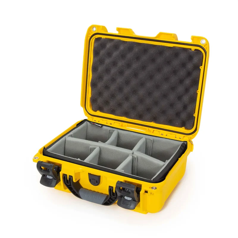 Valise Rigide Nanuk 915 avec Séparateurs rembourrés (Jaune)