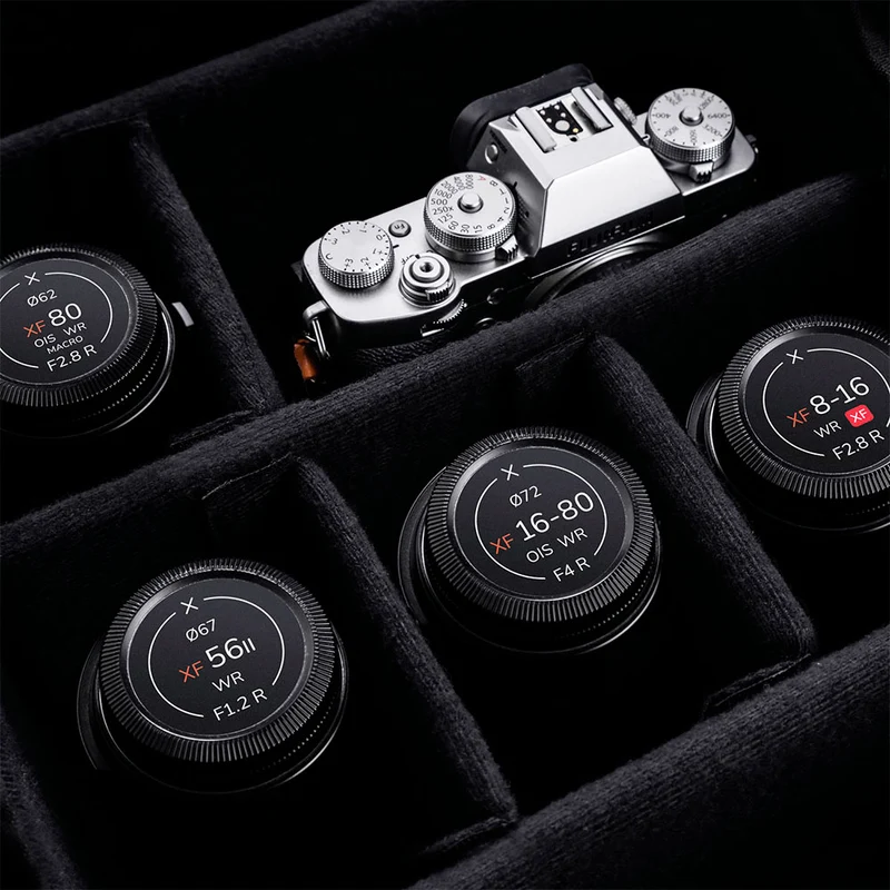 Indicateurs d'objectifs avant/arrière Fujifilm XF