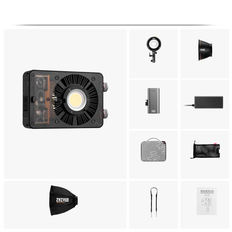 Lumière Molus X100 LED Ensemble Pro