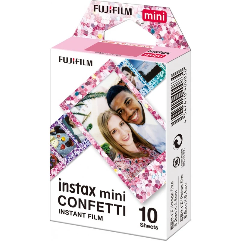 Film Instantané Instax Mini Confetti (10 Feuilles)
