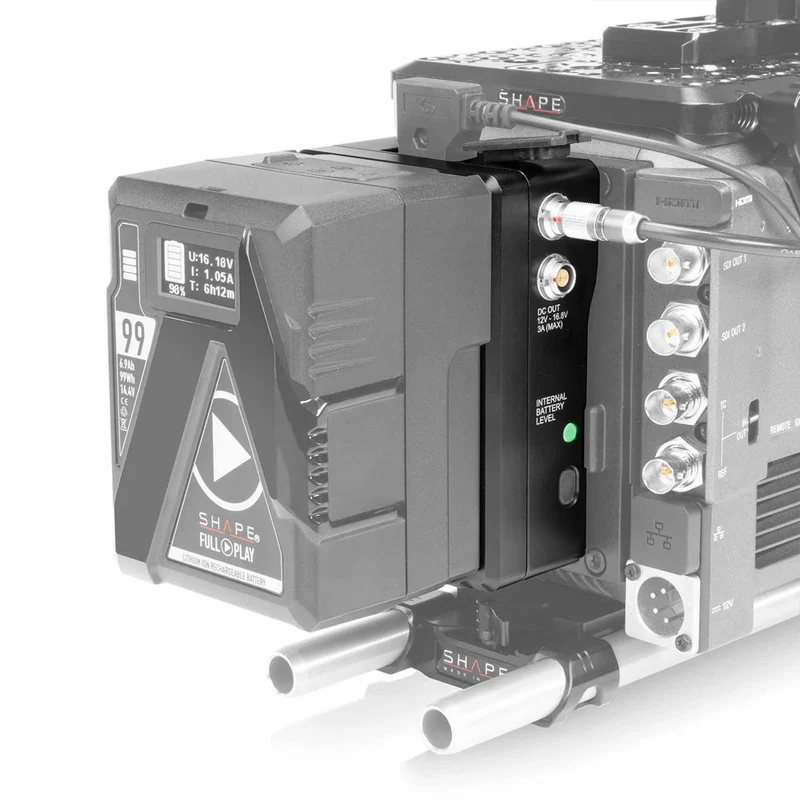 Boîtier d’alimentation à fonction Hot Swap V-Mount 14.4v 36Wh
