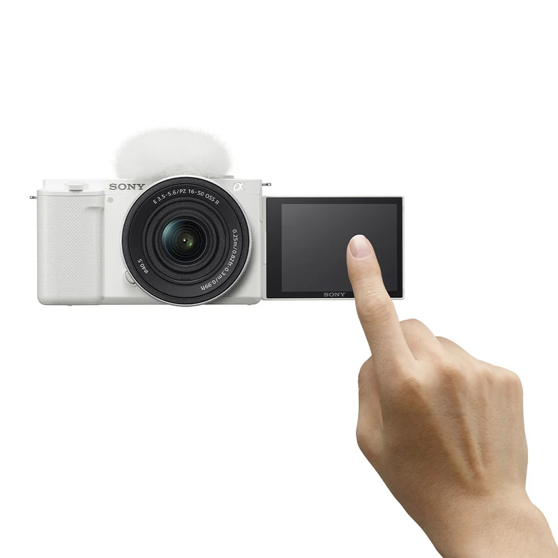 ZV-E10 avecE PZ 16-50mm f/3.5-5.6 OSS II (Blanc)