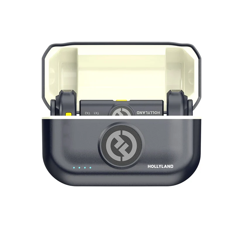 Micro cravate sans-fil Duo LARK M2 Lightning (Noir)