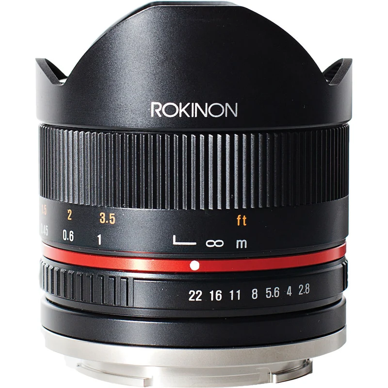 8mm f/2.8 UMC II pour Canon EF-M (Noir)