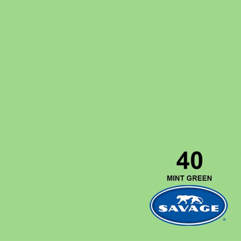 Rouleau de papier 86po x 36pi Vert Menthe