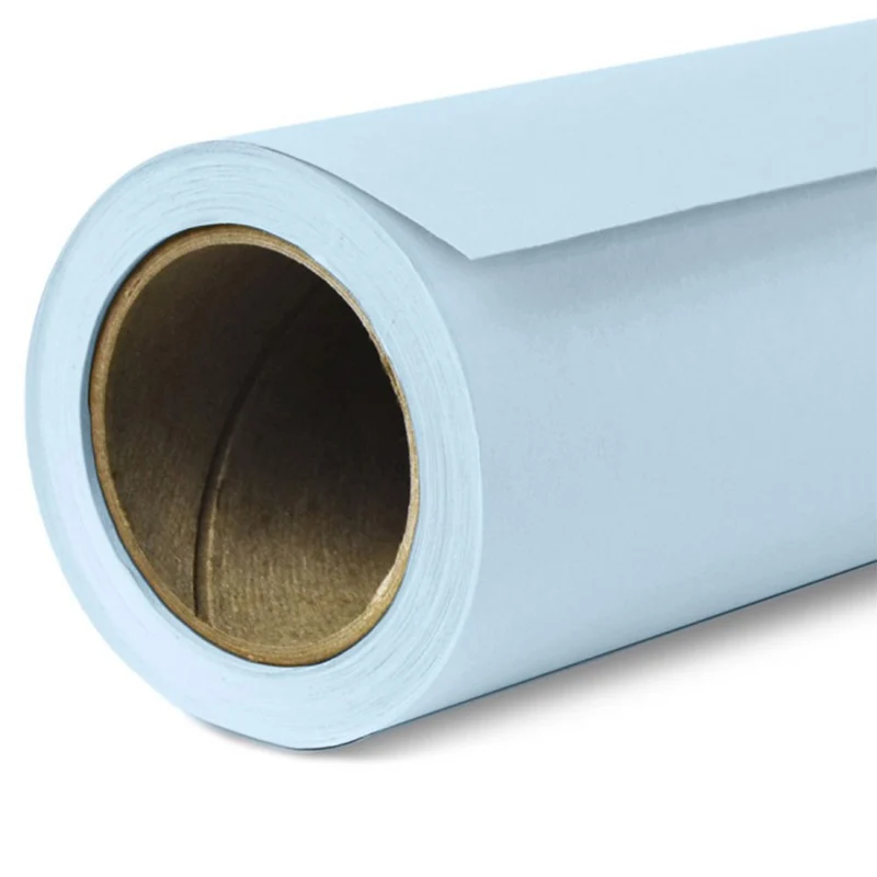 Rouleau de papier 86po x 36pi Brume Bleue