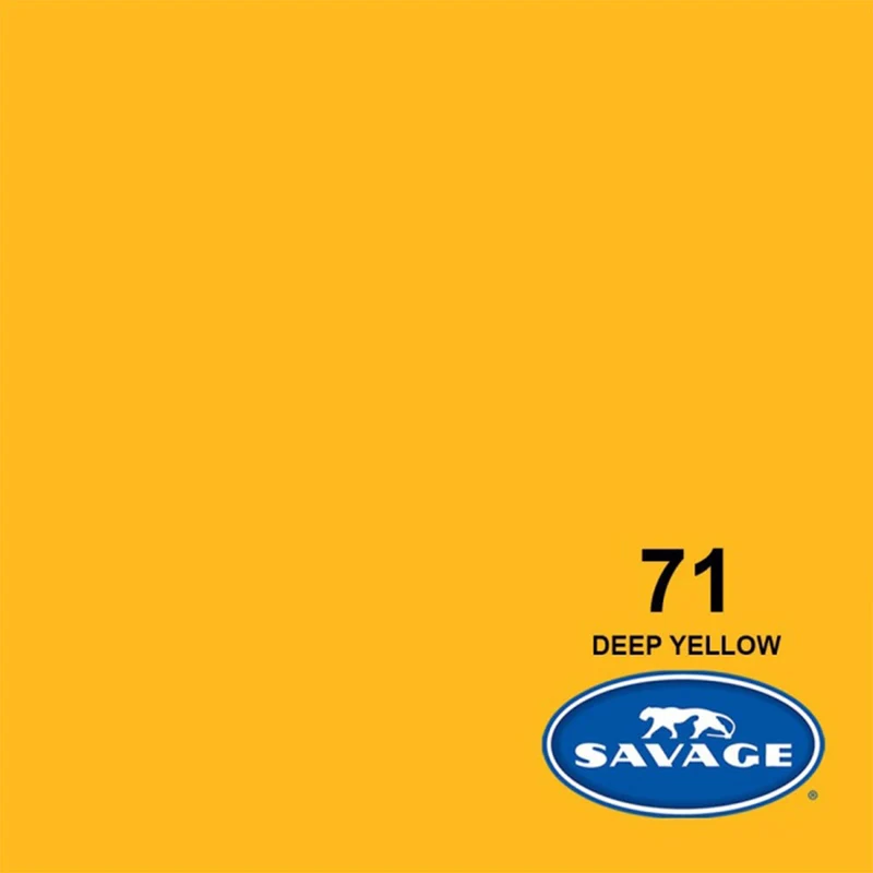 Rouleau de papier 86po x 36pi Jaune Profond