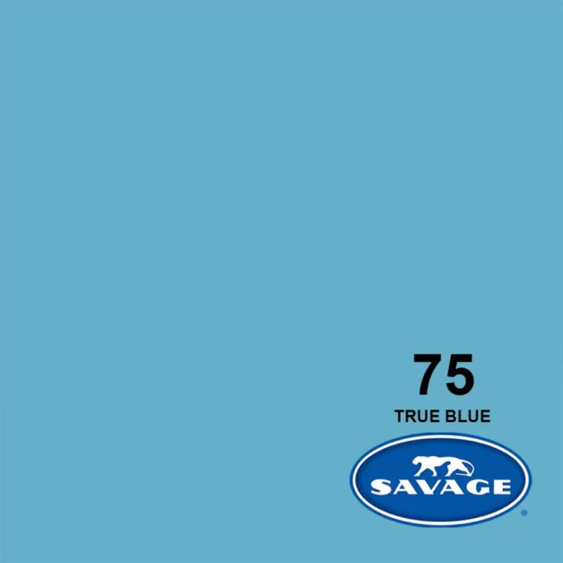 Rouleau de papier 86po x 36pi Bleu Véritable