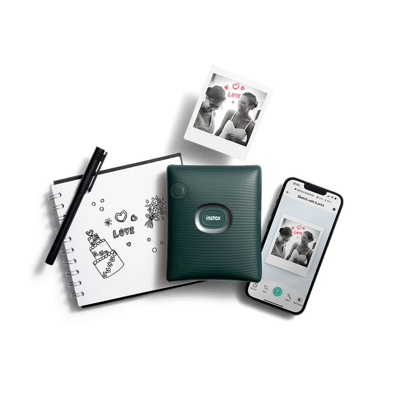 Imprimante Instax Square Link (Vert Nuit)