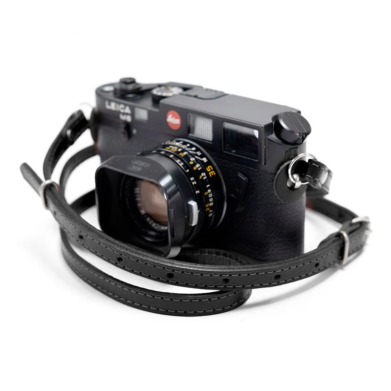 Courroie F5.6 43’’ à 53'' (Cuir Noir)