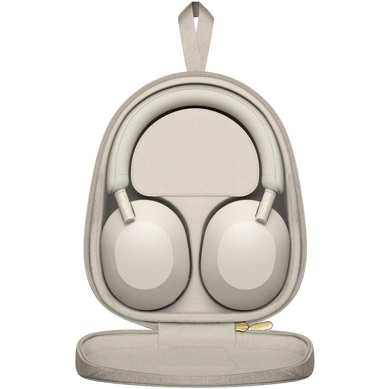 Casque à élimination du bruit sans fil WH-1000XM5 (Argent)