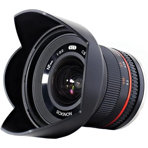 12mm f/2 NCS CS pour Fujifilm X (Noir)