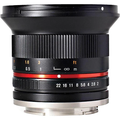 12mm f/2 NCS CS pour Fujifilm X (Noir)