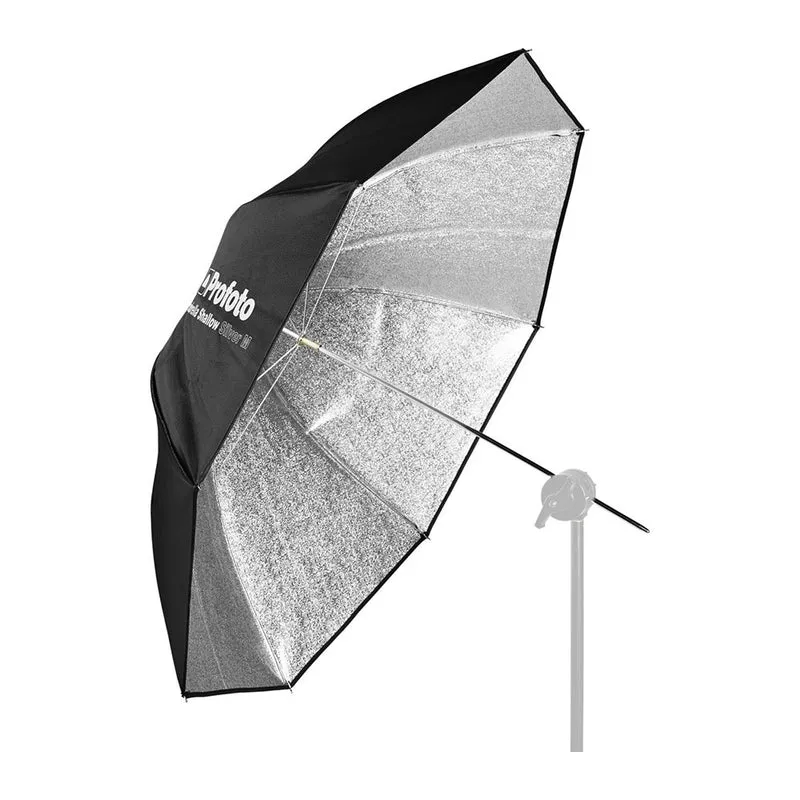 Parapluie Peu Profond 41" (Argent)