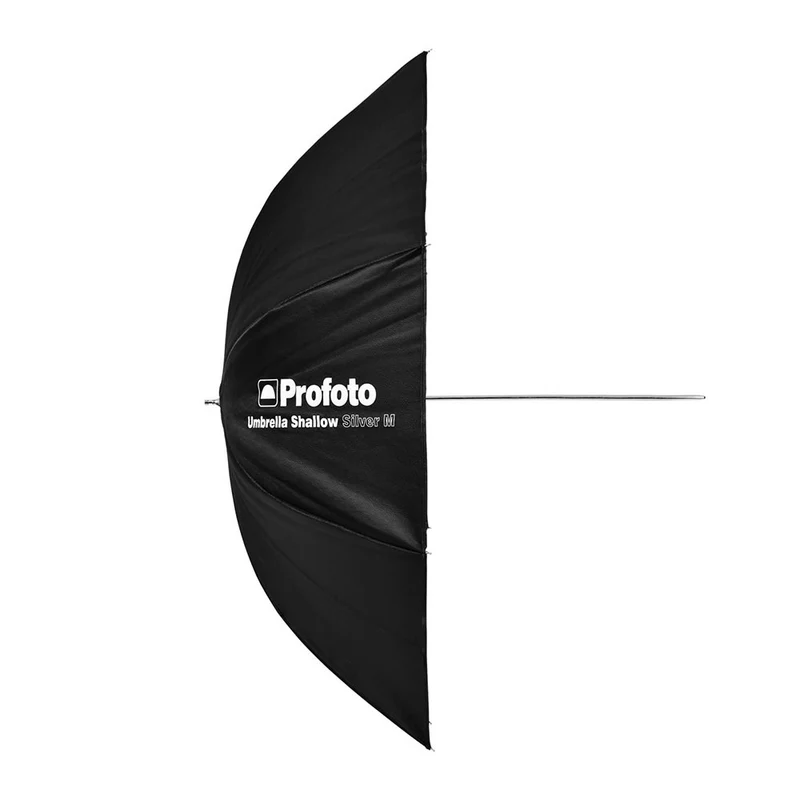 Parapluie Peu Profond 41" (Argent)