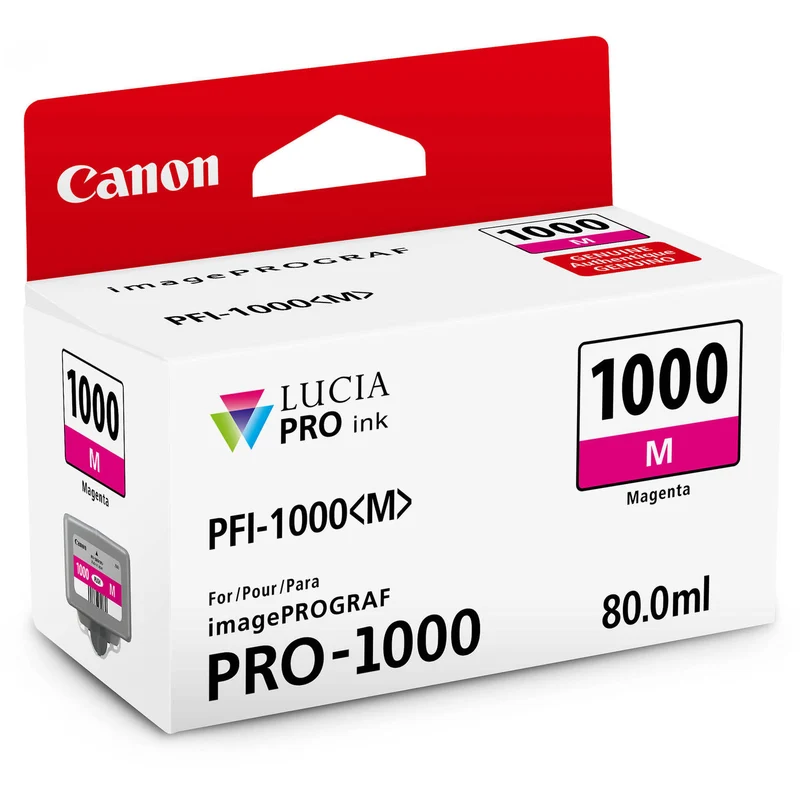 Cartouche d'encre PFI-1000 Magenta (80ml)