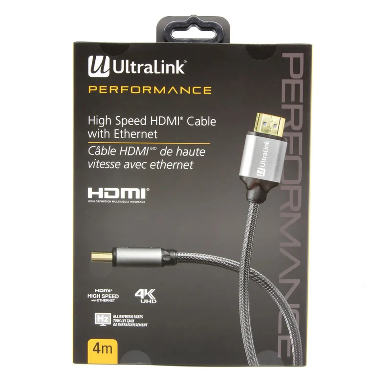 Câble HDMI Haute Vitesse avec Ethernet série Performance 4m
