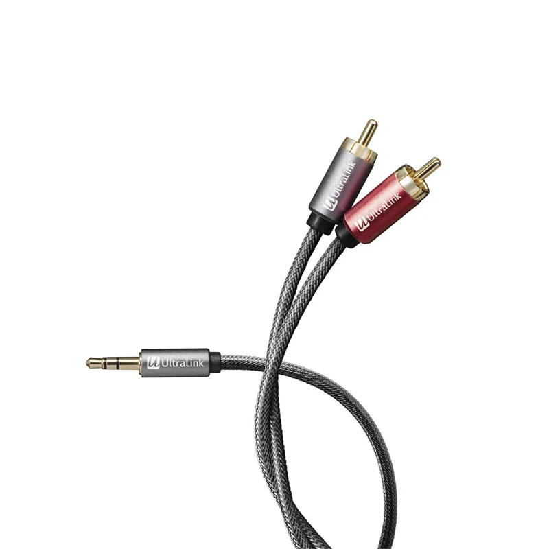 Câble Audio Stéréo 3.5mm à RCA 2m