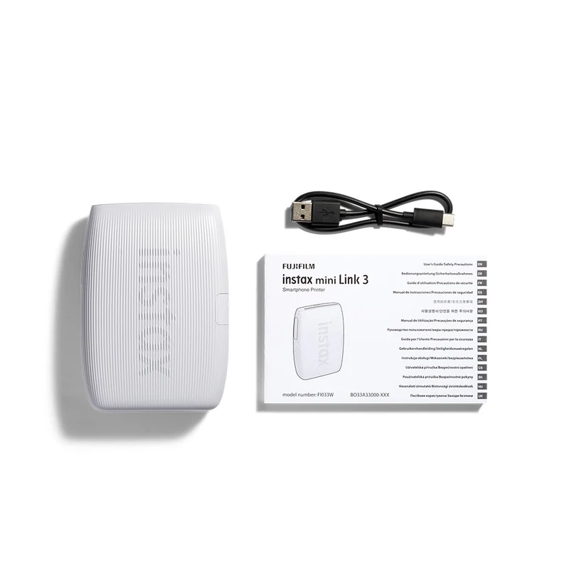 Imprimante Instax Mini Link 3 (Blanc Argile)