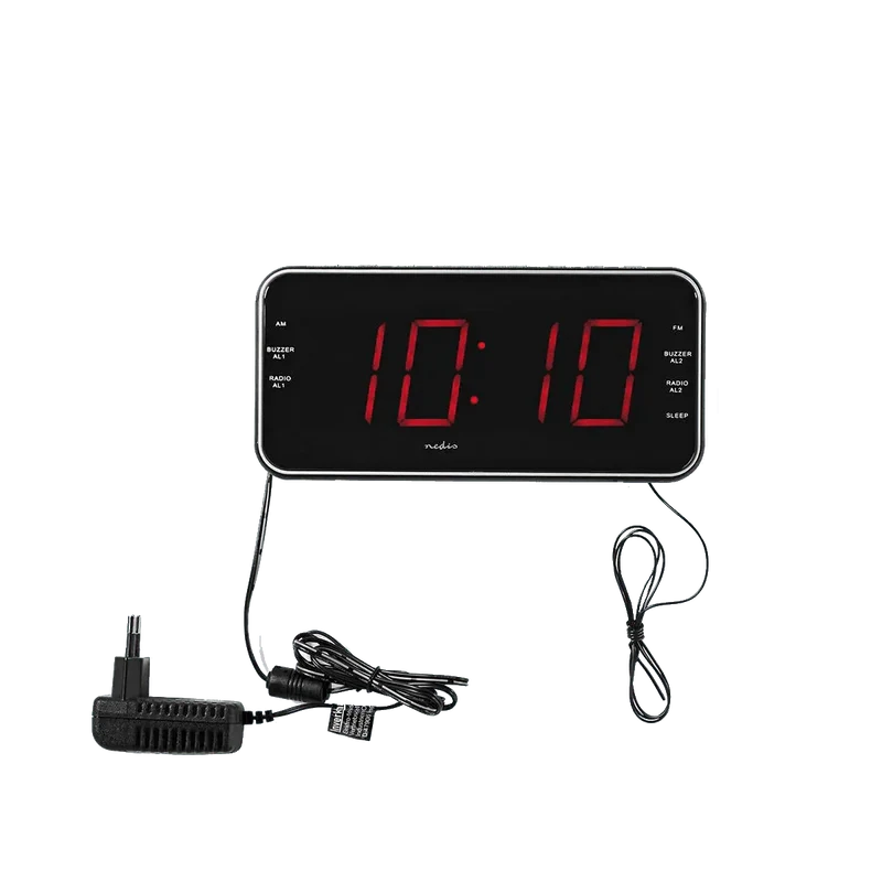 Radio Reveil FM avec alarme numérique