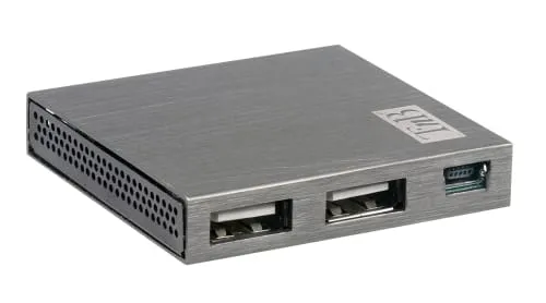 Hub USB-A aluminium vers 4x USB-A